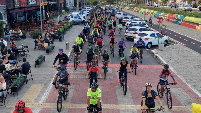 Ciclo Natal acontece neste sábado 25 e promove conscientização no trânsito com passeio ciclístico