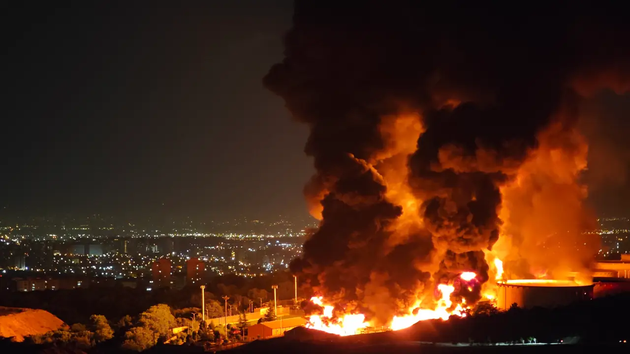 Conflito: mais de 230 mortos no Irã e em Israel (Stringer/Getty Images)